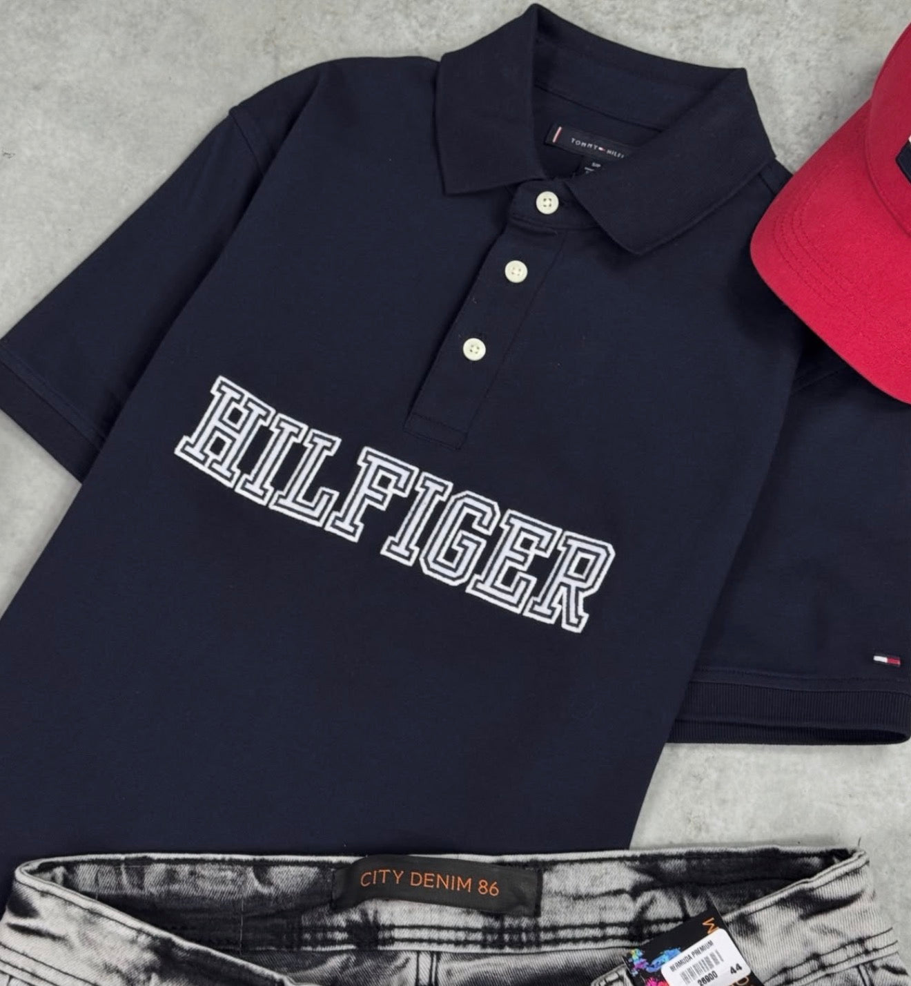 Kit Tommy Hilfiger Jogador + Perfume Brinde (Salvo EDP)