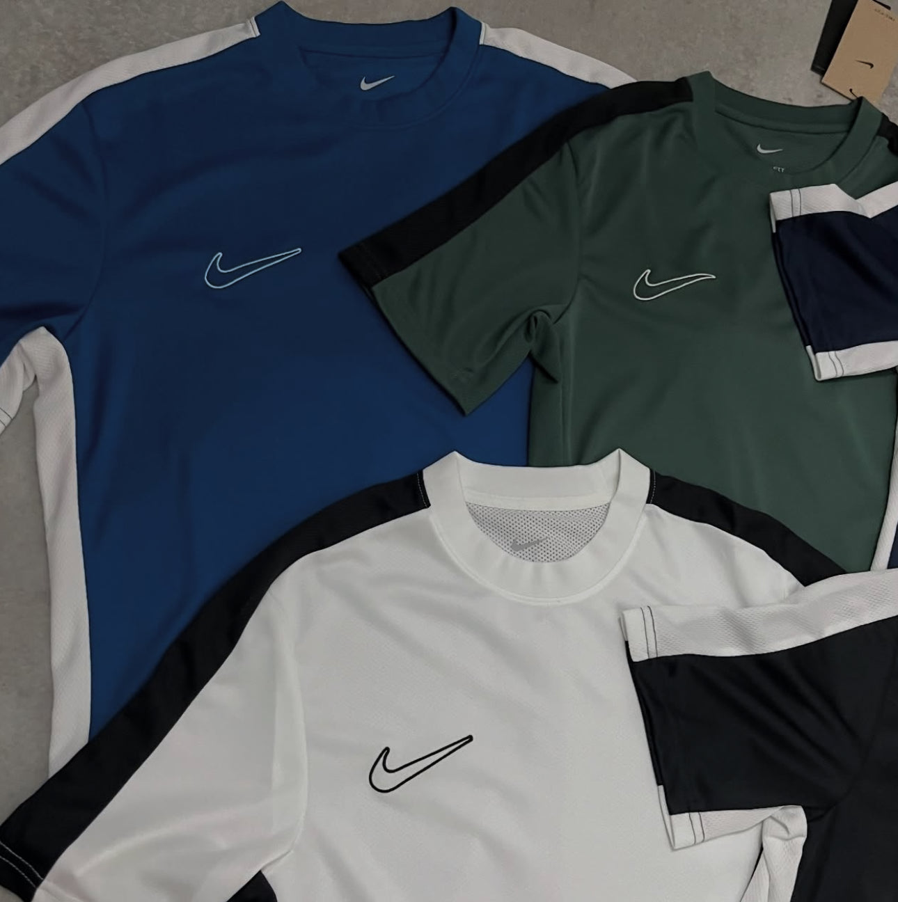 Kit 5 Camisas Academy Dri-Fit