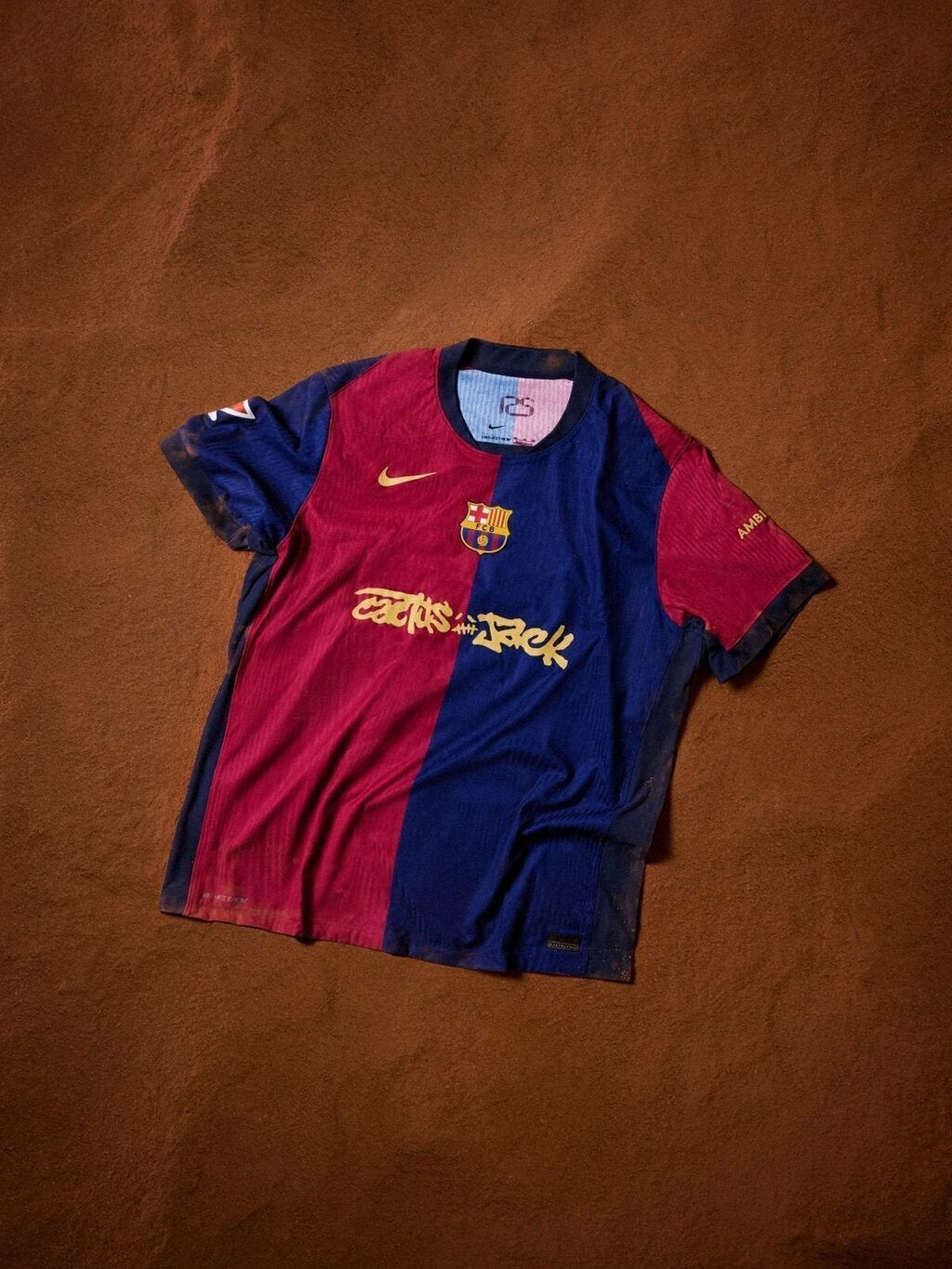 Travis Scott x FC Barcelona Cactus Jack 2024/25 com BOX EXCLUSIVA