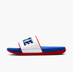 Chinelo NK Offcourt Azul e Branco
