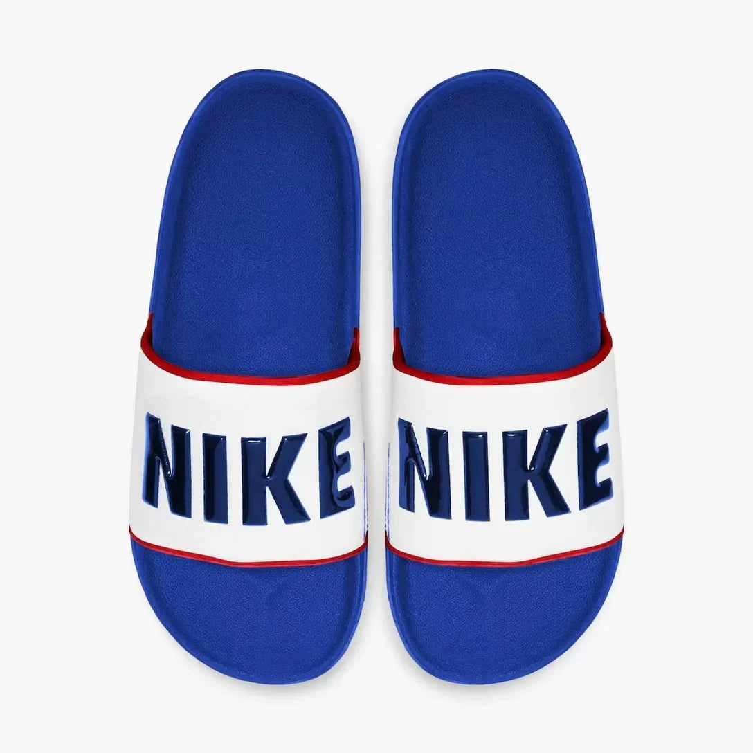 Chinelo NK Offcourt Azul e Branco