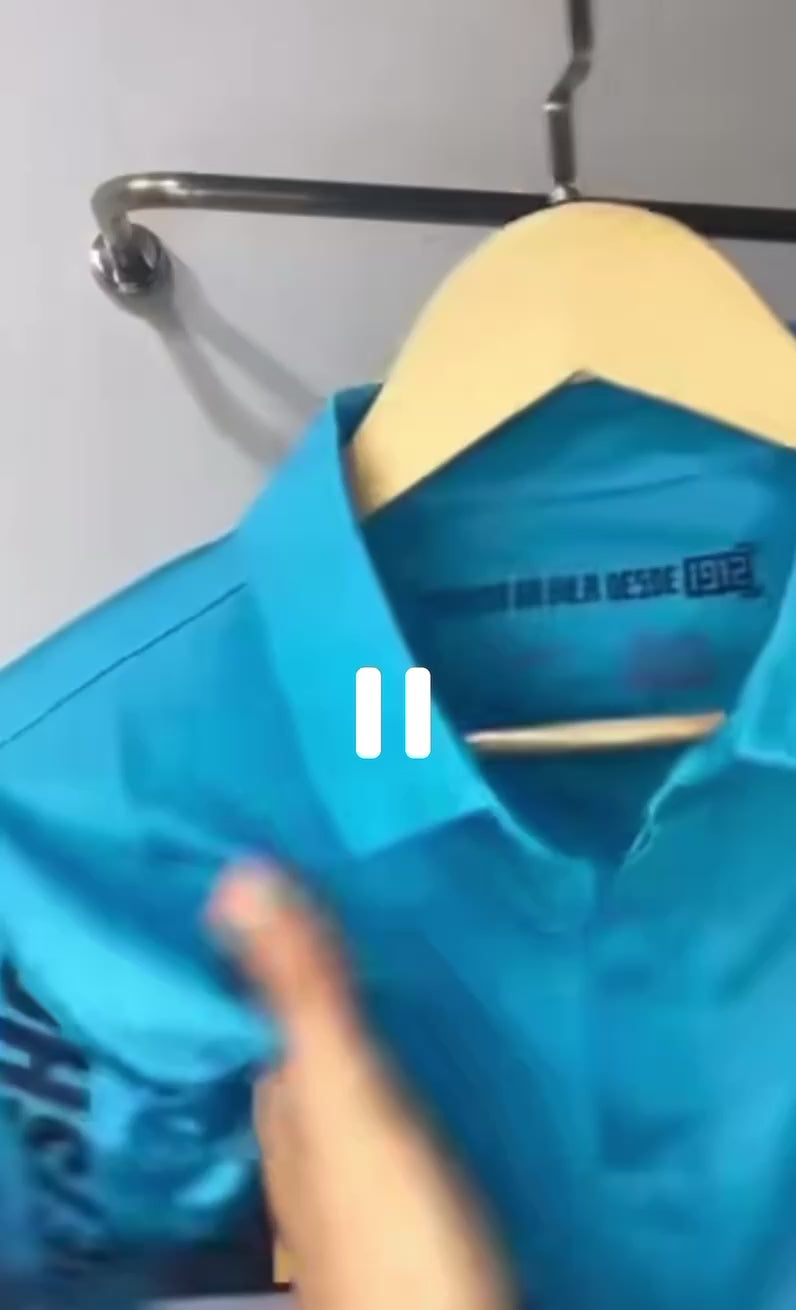 Camisa Azul Santos